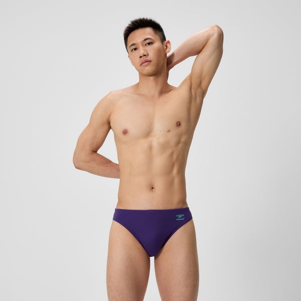 speedo Men's Club Training Brief Purple