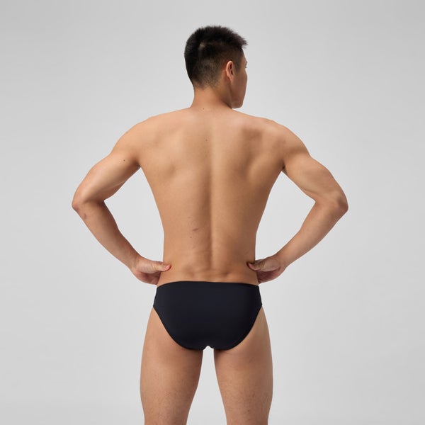 Speedo Men's Club Training Solid Brief Black