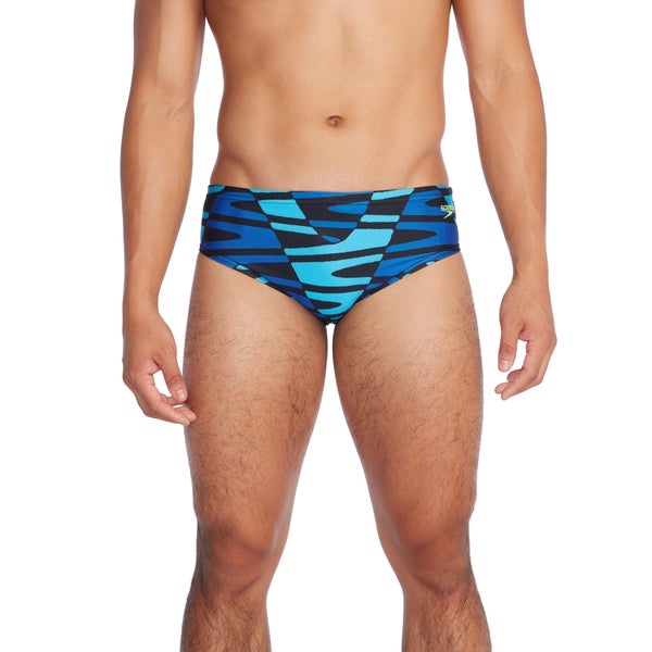 speedo Men's Disco Boom Brief Blue