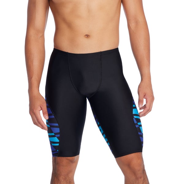 speedo Men's Disco Boom Splice Jammer Black/Blue