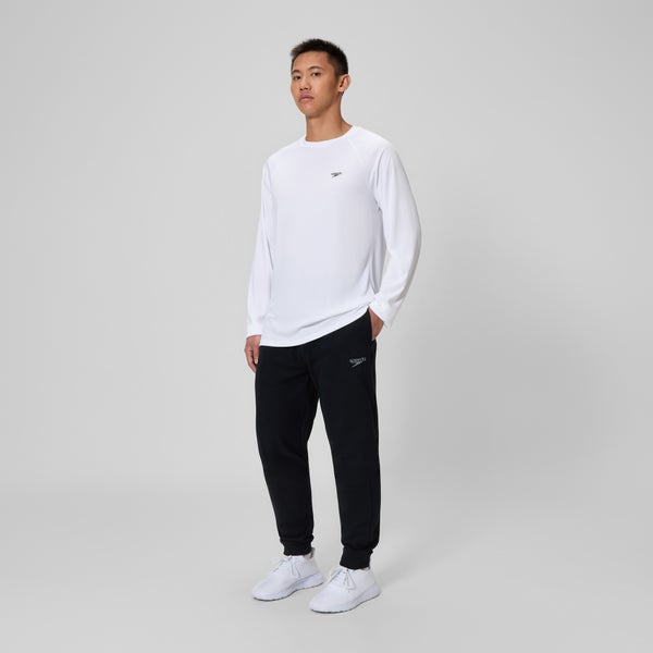 Speedo Men's Easy Long Sleeve Rashguard White