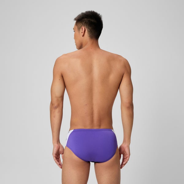 Speedo Men's Edge Splice Brief Purple