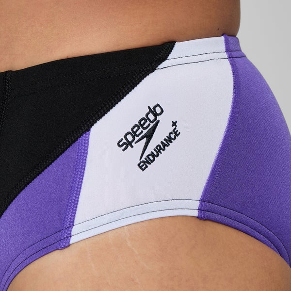 Speedo Men's Edge Splice Brief Purple