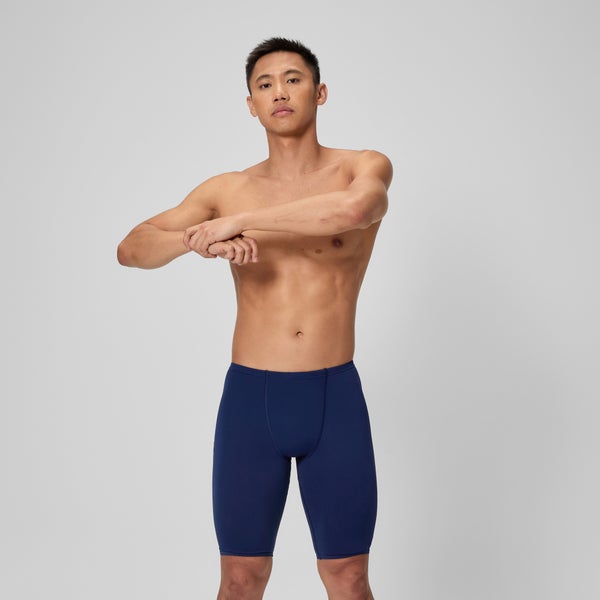 speedo Men's Edge Splice Jammer Navy/Red