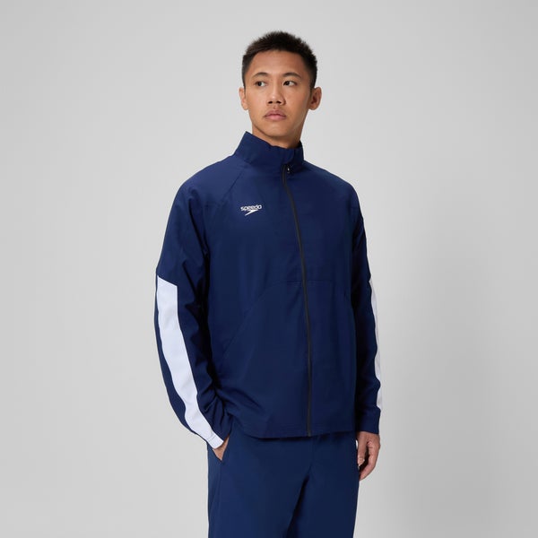 Speedo Men's Edge Warm Up Jacket Navy