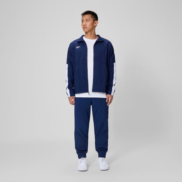 Speedo Men's Edge Warm Up Jacket Navy
