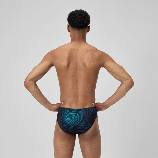 Speedo Men's Flow Brief Black/Blue