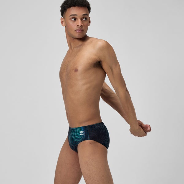 Speedo Men's Flow Brief Black/Blue