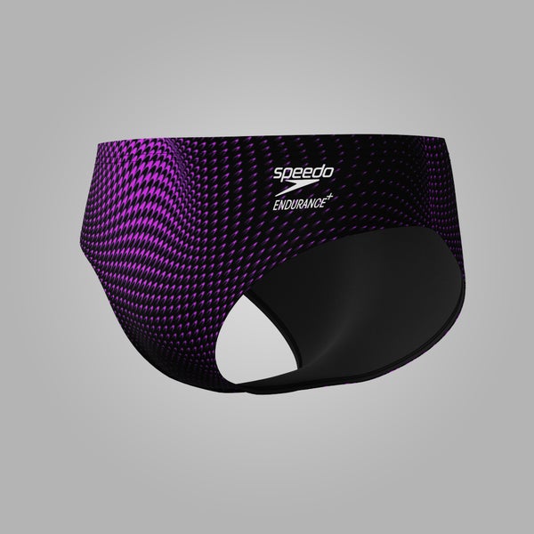 Speedo Men's Flow Brief Black/Purple