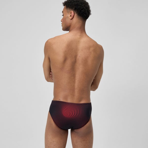Speedo Men's Flow Brief Red