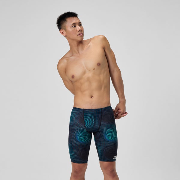 speedo Men's Flow Jammer Black/Blue
