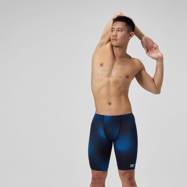 speedo Men's Flow Jammer Black/Blue