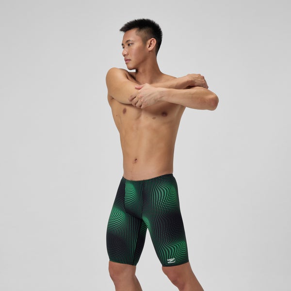 Speedo Men's Flow Jammer Black/Green