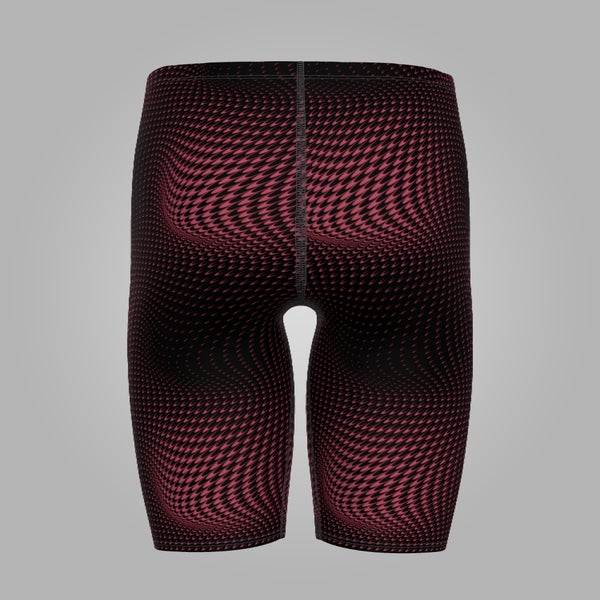 Speedo Men's Flow Jammer Black/Maroon