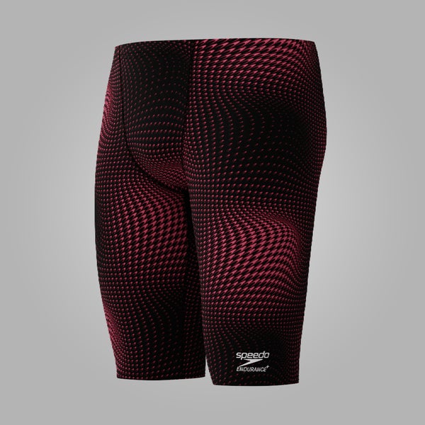Speedo Men's Flow Jammer Black/Maroon