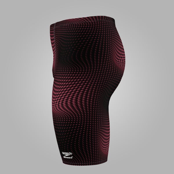 Speedo Men's Flow Jammer Black/Maroon