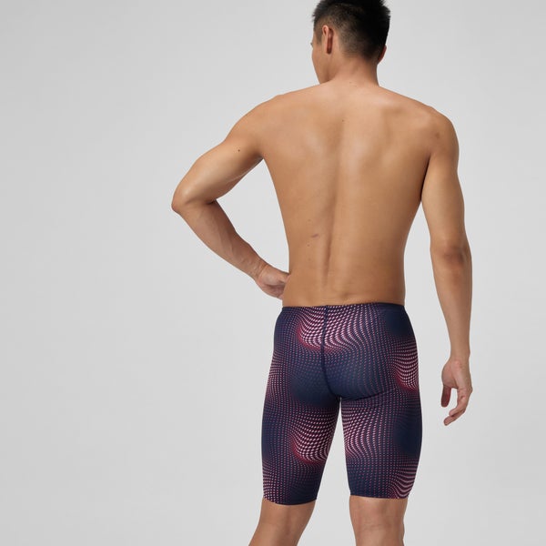 Speedo Men's Flow Jammer Navy/Red