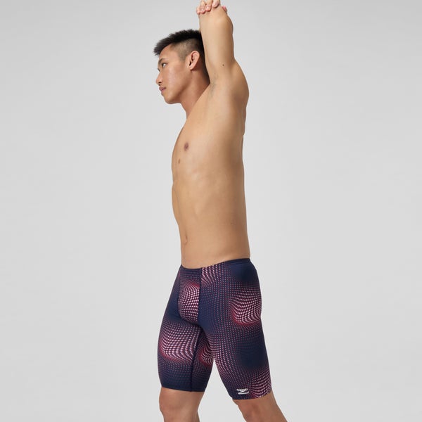 Speedo Men's Flow Jammer Navy/Red