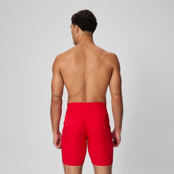 Speedo Men's Guard 18" Boardshort Red