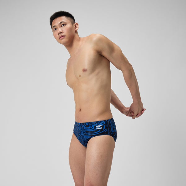 Speedo Men's Hydrochasm Brief Blue/Black