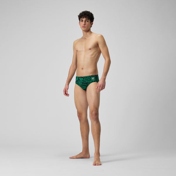 Speedo Men's Hydrochasm Brief Green/Black