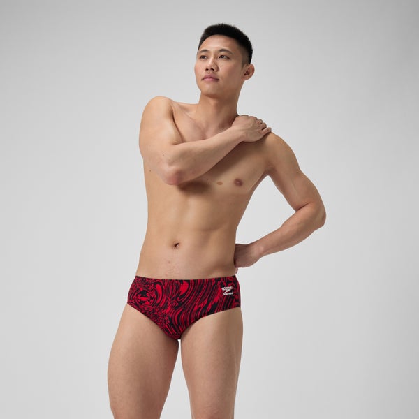 speedo Men's Hydrochasm Brief Red