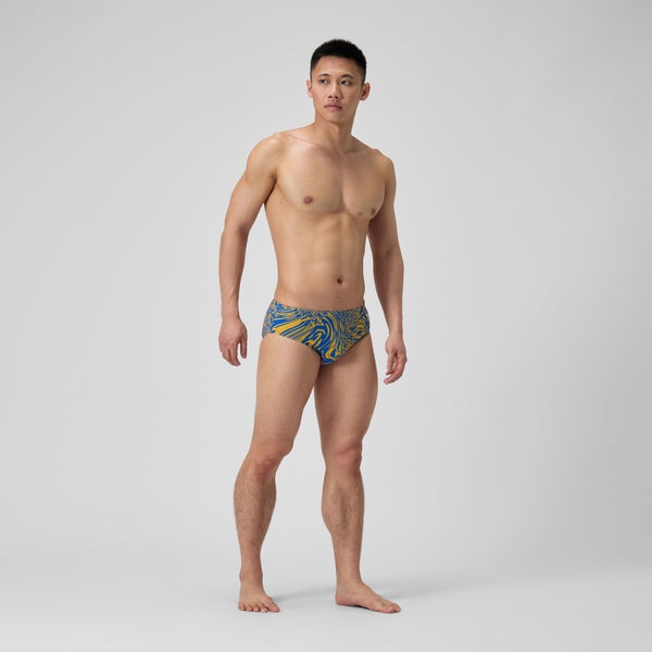 Speedo Men's Hydrochasm Brief Yellow/Blue
