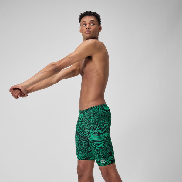 Speedo Men's Hydrochasm Jammer Green/Black