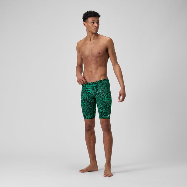 Speedo Men's Hydrochasm Jammer Green/Black