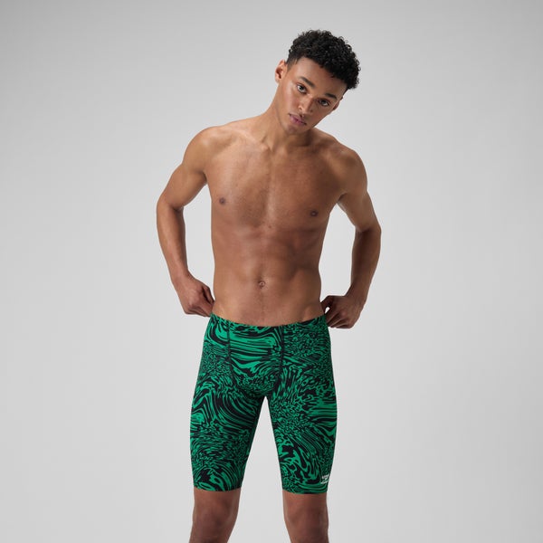 speedo Men's Hydrochasm Jammer Green/Black