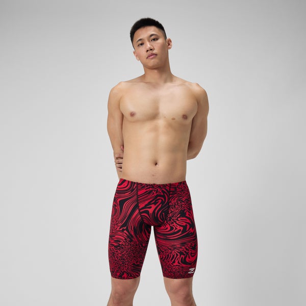 speedo Men's Hydrochasm Jammer Red