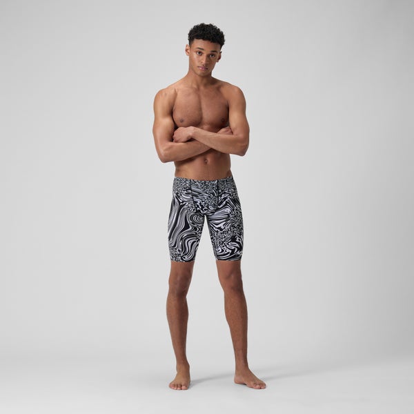 Speedo Men's Hydrochasm Jammer White/Gray