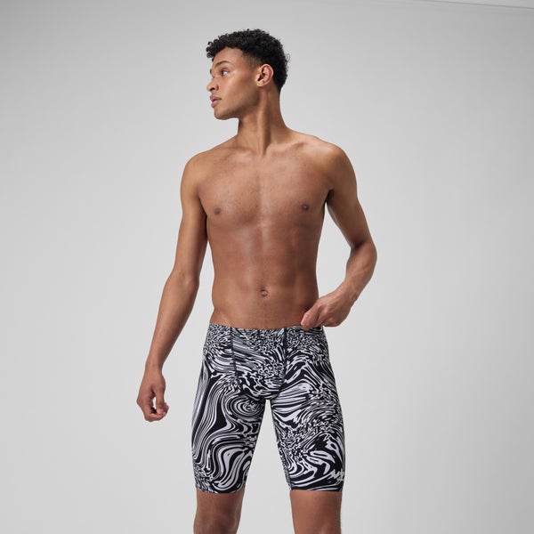 speedo Men's Hydrochasm Jammer White/Gray
