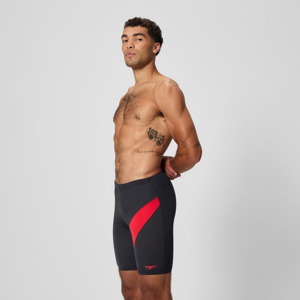 Speedo Men's Hyperboom Jammer Black/Red