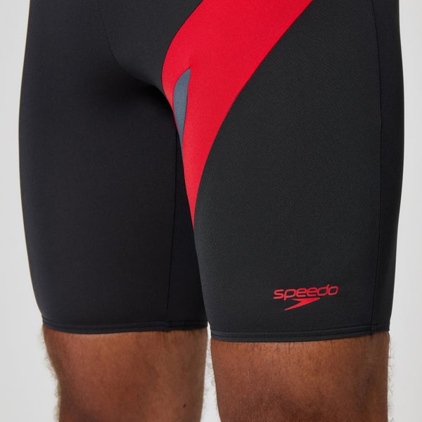 Speedo Men's Hyperboom Jammer Black/Red