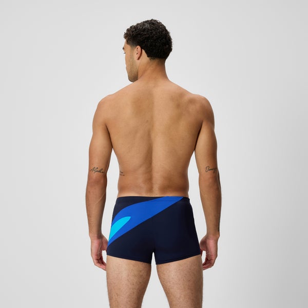 Speedo Men's Hyperboom Square Leg Navy/Blue