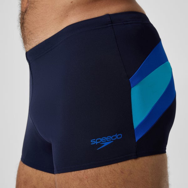 Speedo Men's Hyperboom Square Leg Navy/Blue