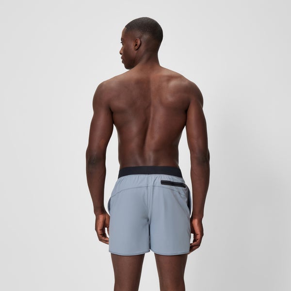 Speedo Men's Lookout Solid 16" Swim Shorts Gray