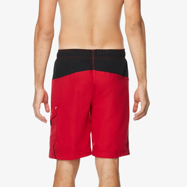 Speedo Men's Marina Sport Volley Swim Trunks Red
