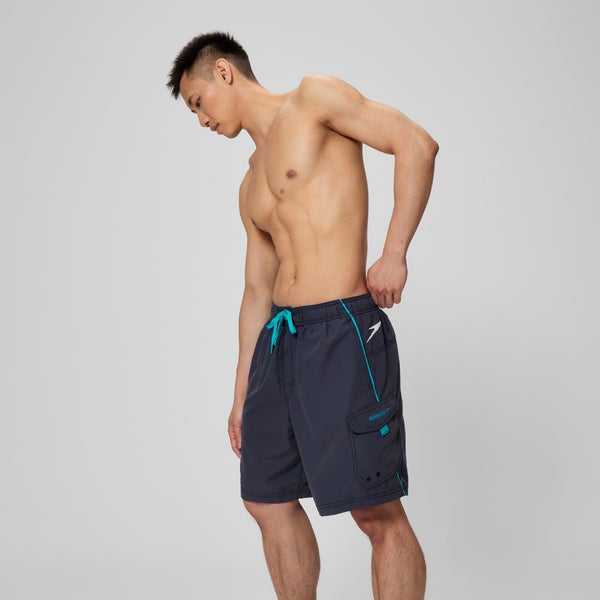 Speedo Men's Marina Volley Swim Trunks Gray