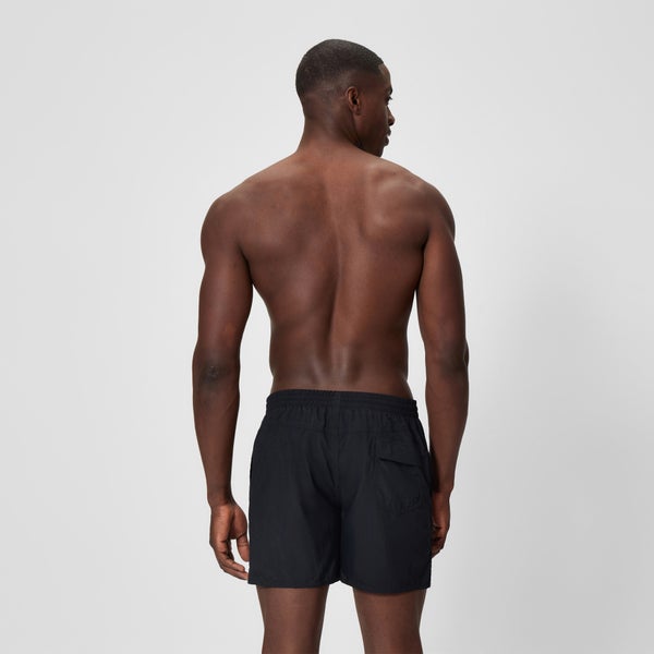 Speedo Men's Medley Logo 16" Swim Shorts Gray/Black