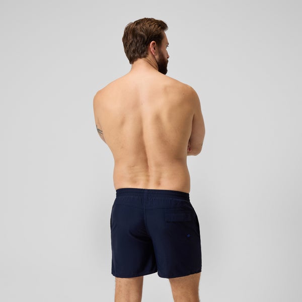 Speedo Men's Medley Logo 16" Swim Trunks Navy