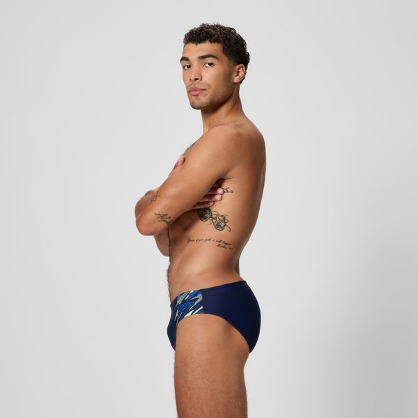 Speedo Men's Medley Logo Brief Navy/Blue