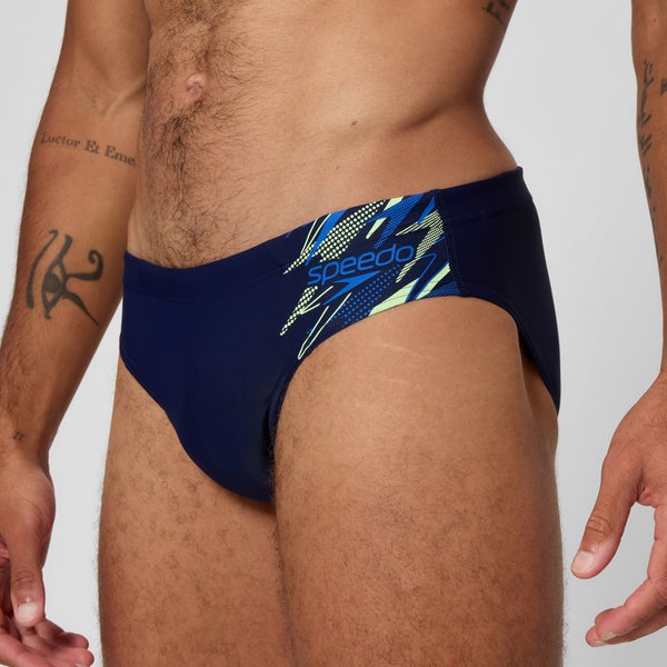 Speedo Men's Medley Logo Brief Navy/Blue