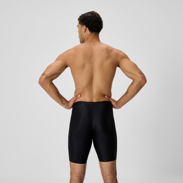 Speedo Men's Medley Logo Jammer Gray/Black