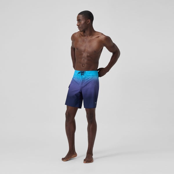 speedo Men's Print Speedo Flex Boardshort 18" Blue