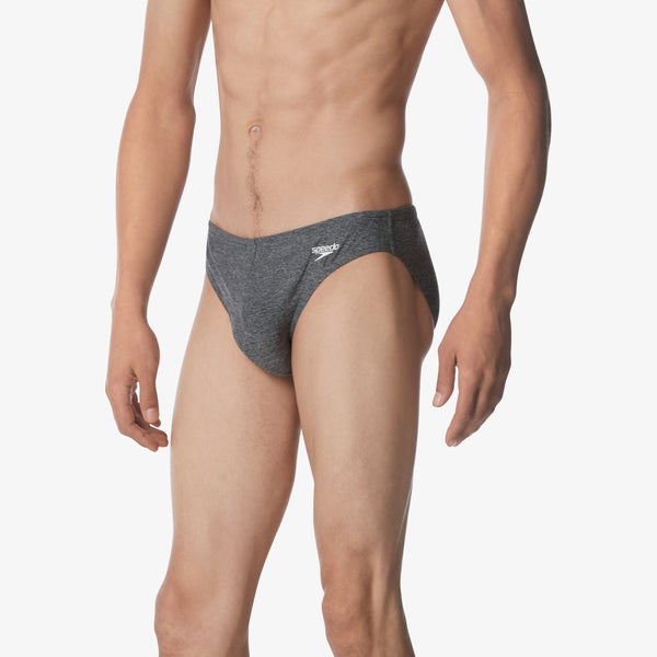 Speedo Men's Solar 2" Brief Gray