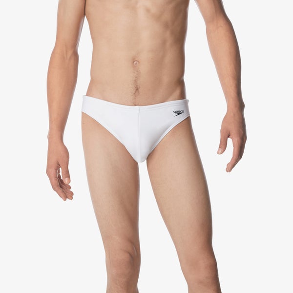 speedo Men's Solar 2" Brief White