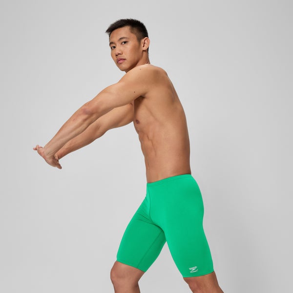 Speedo Men's Solid Adult Jammer Green