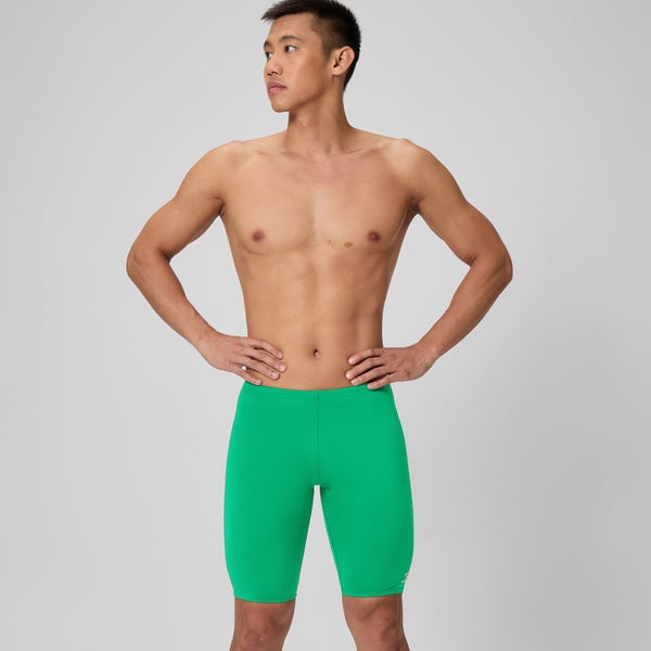 speedo Men's Solid Adult Jammer Green